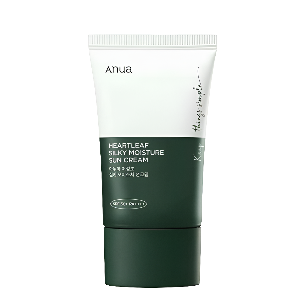 Écran Solaire Hydratant Silky Heartleaf – Protection et Hydratation SPF50+, PA++++ skinsecrets