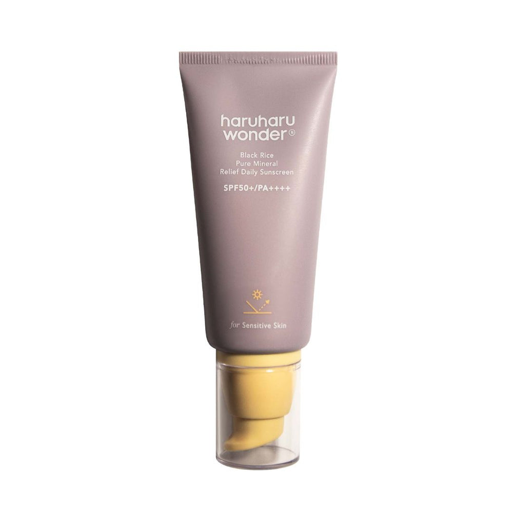 haruharu wonder - black rice pure mineral relief daily sunscreen SPF50+PA++++ - For sensive skin skinsecrets