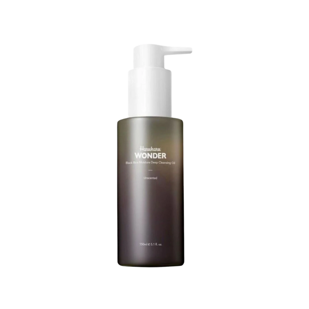 Haruharu Wonder Black Rice Moisture Deep Cleansing Oil - Huile Nettoyante Profonde - 150 ml skinsecrets